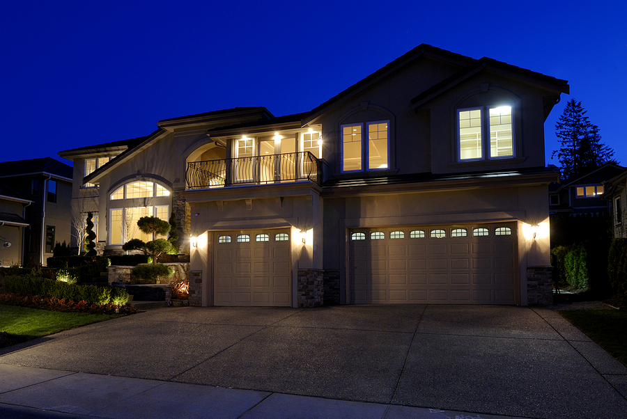 Beautiful outdoor accent lighting.